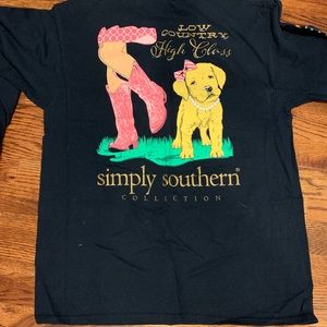 Simply Southern LS tee (low country high class)